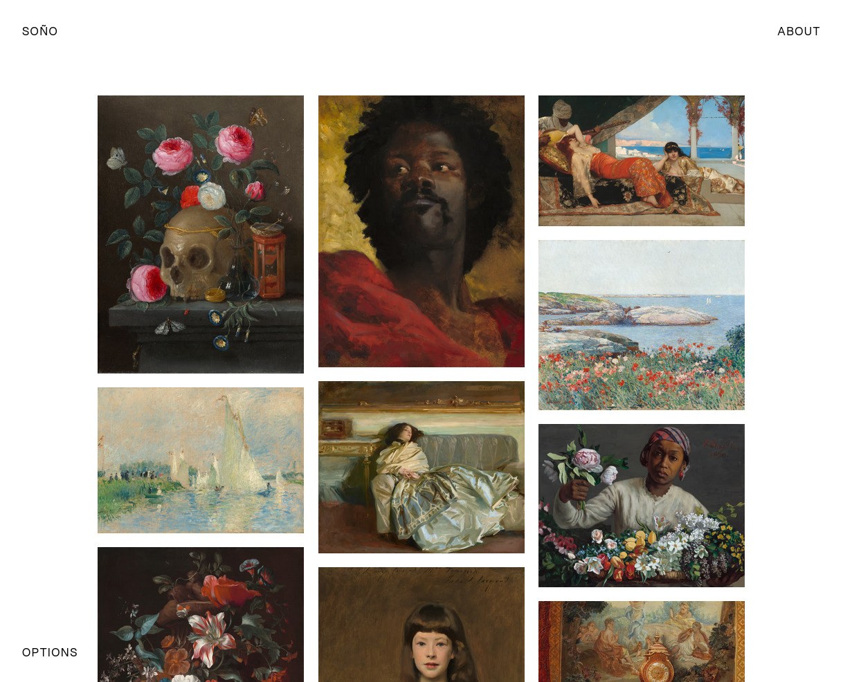Image gallery. Images are organized by columns.